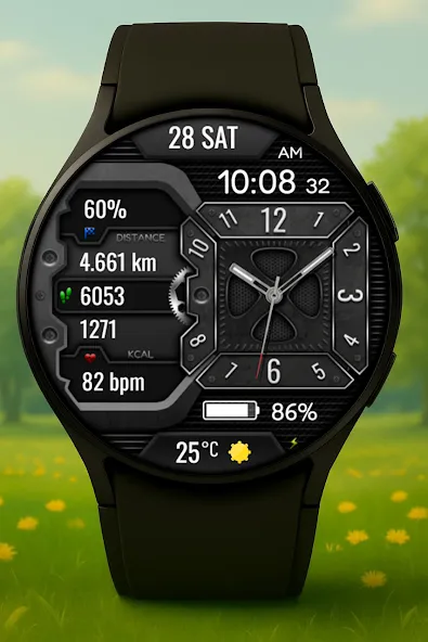 Chronocore Hybrid Watch Face screenshot 1