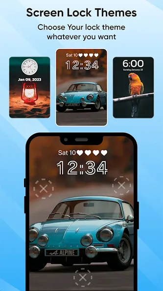 ロック画面をタッチ 写真をタッチ screenshot 3