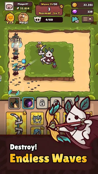 Smith Legend: Idle Rpg TD screenshot 1