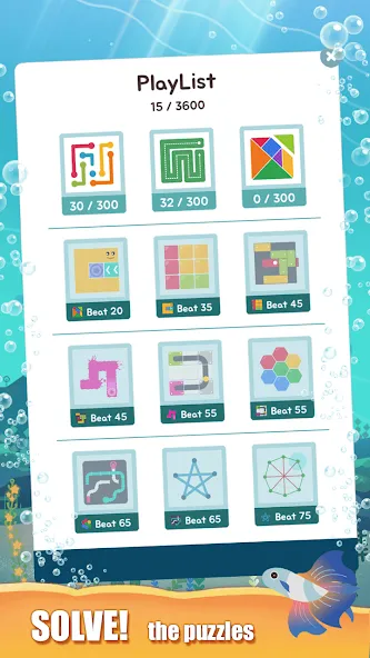 Puzzle Aquarium screenshot 3