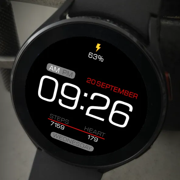Key057 Digital Watch Face screenshot 8