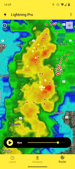 My Lightning Tracker & Alerts screenshot 2
