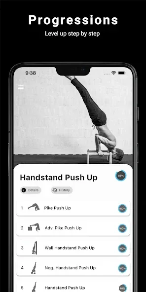 Thenics: Calisthenics Coach screenshot 2