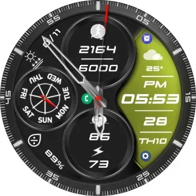 N-SPORT709 AnalogC Watch Face screenshot 13