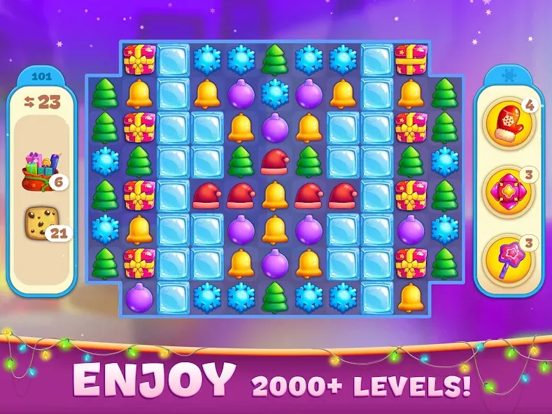 Christmas Sweeper 4 - Match 3 screenshot 20