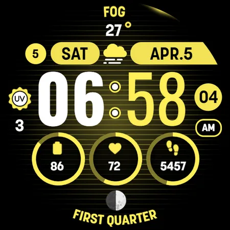 MOON KNIGHT Digital Watch Face screenshot 27