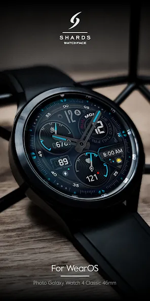 SH004 Watch Face, WearOS watch screenshot 6