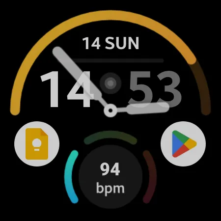 Commutator Watch Face Wear OS screenshot 9