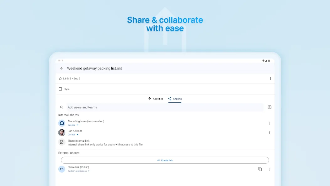 Nextcloud screenshot 10