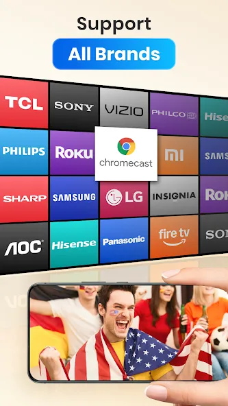 Cast to TV, Chromecast & Roku screenshot 2
