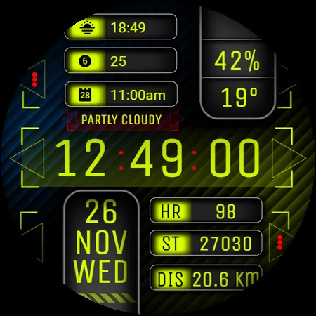 Watch Face WF148 screenshot 6