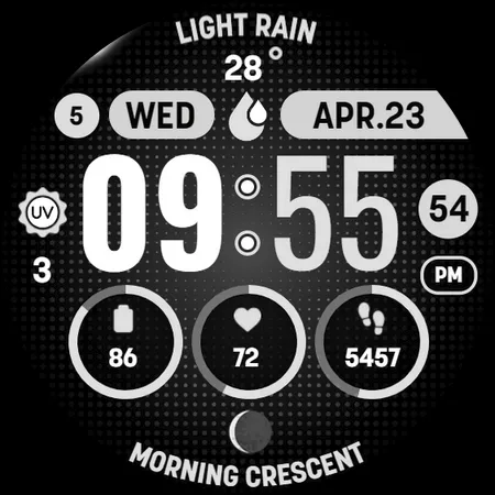 MOON KNIGHT Digital Watch Face screenshot 31