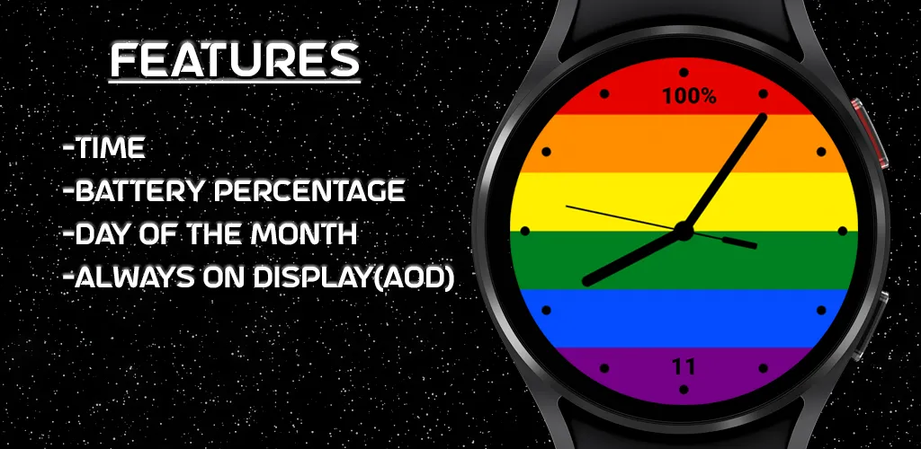 LGBTQ+ Rainbow Pride Gay Watch screenshot 2