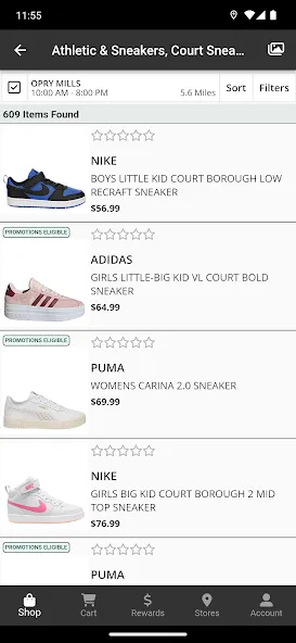 Rack Room Shoes screenshot 2