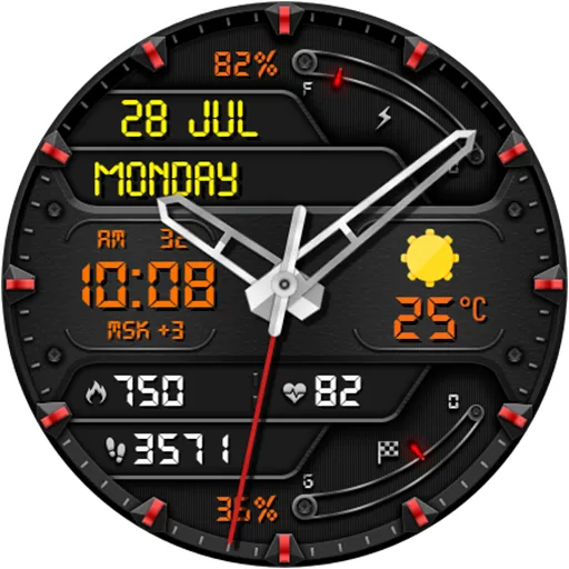 CARDILOT CTS41 Watch face screenshot 16