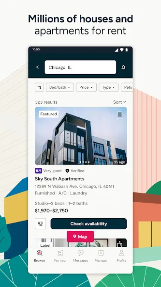 Zumper - Apartment Finder screenshot 1