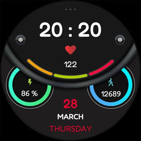 IA106 Digital Sport Watchface screenshot 12
