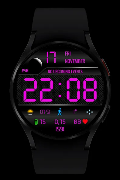 WR 007 MOD Digital Watch Face screenshot 5