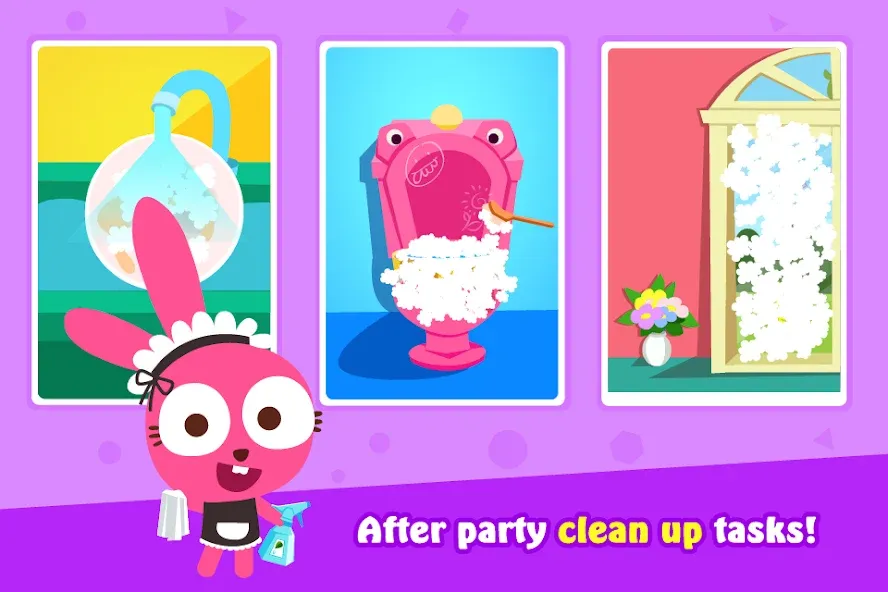 Papo World Cleaning Day screenshot 1