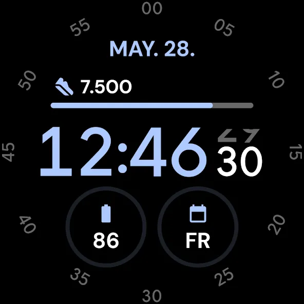 Active - Digital Watch Face screenshot 22
