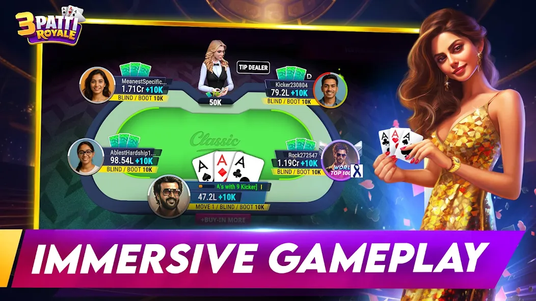 Teen Patti Royale: Gold League screenshot 1