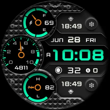 Ballozi AERONOX - Digital Face screenshot 14