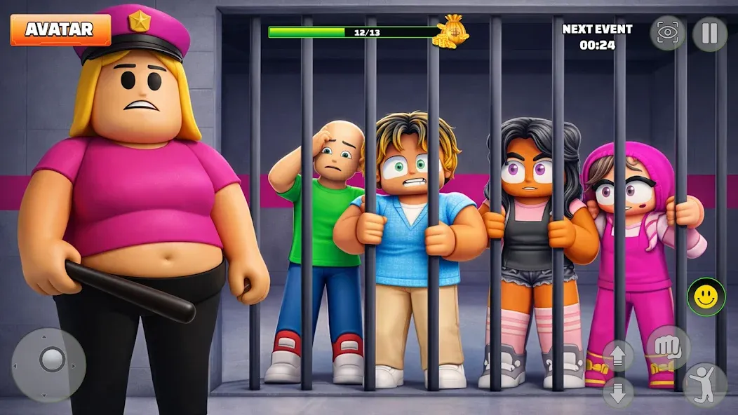 Prison Runner: Obby Game 3d screenshot 1