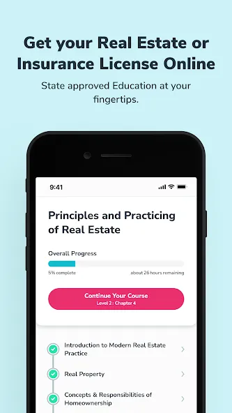 Aceable Real Estate, Insurance screenshot 1
