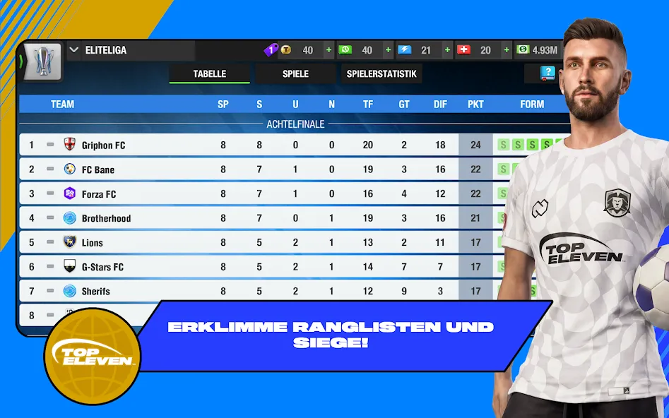 Top Eleven 2026 Fußballmanager screenshot 12