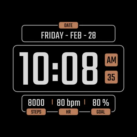 DADAM50: AMOLED Watch Face screenshot 22