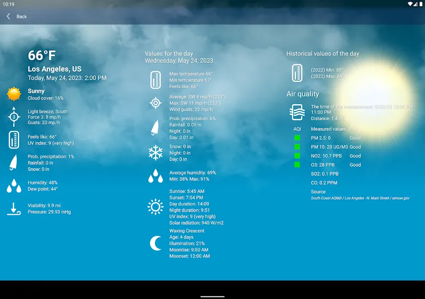 Weather XL PRO screenshot 14