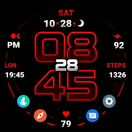NW Ace Pro V2 Watch Face screenshot 21