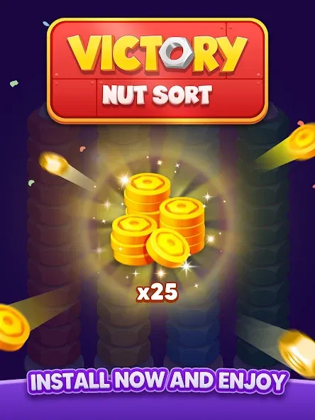Nut Sort: Color Match Game screenshot 14