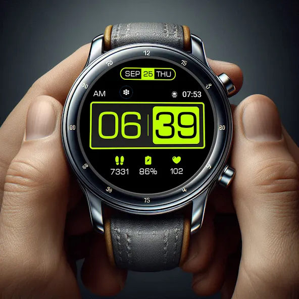 Key WF83 Digital Classic Watch screenshot 5