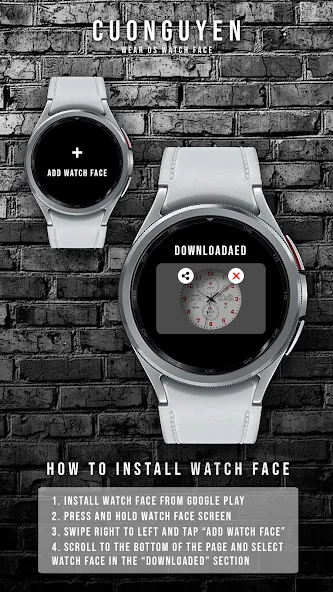 Watch face CNW-34 screenshot 4