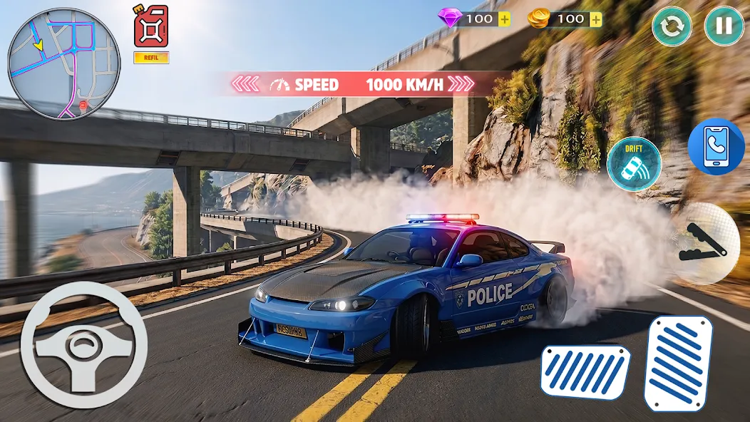 Police Car Chase: Cop Sim screenshot 3