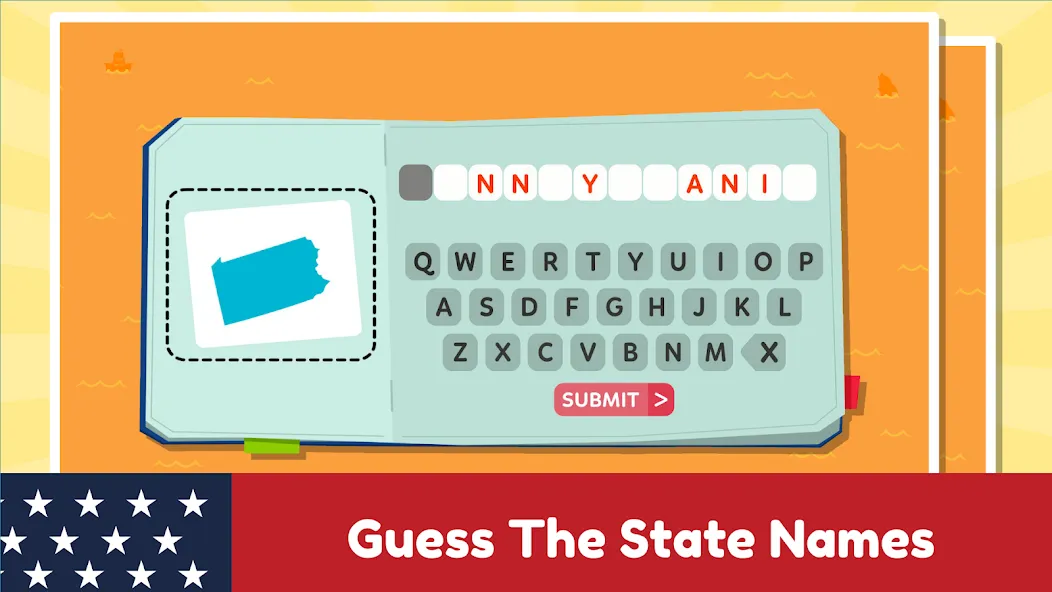 USA Map Kids Geography Games screenshot 4