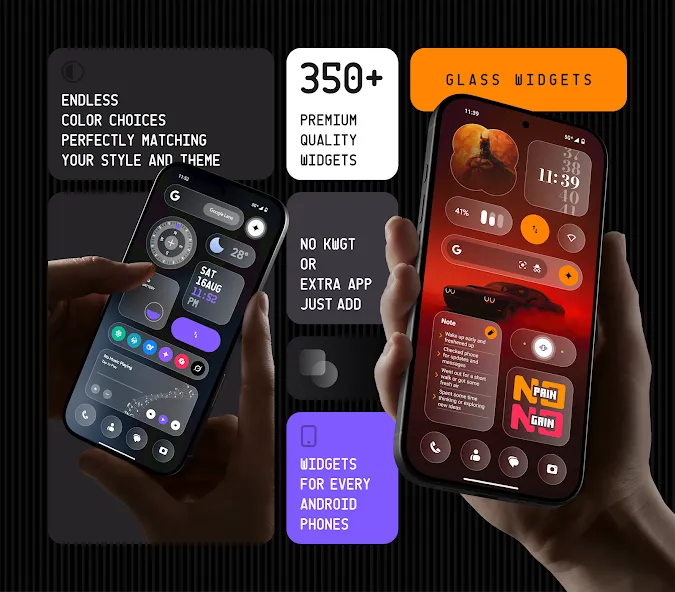 Glass Widgets screenshot 6