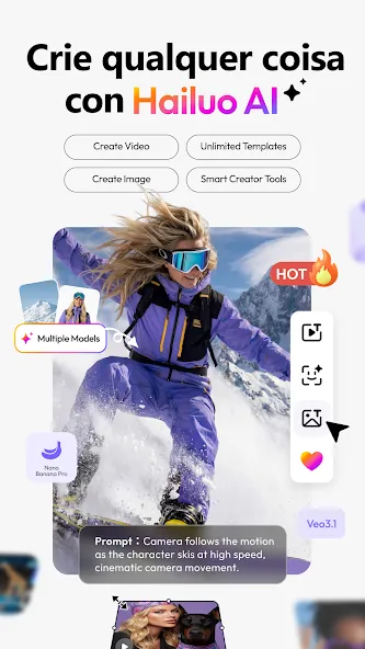 Hailuo AI: Imagem & Vídeo AI screenshot 1