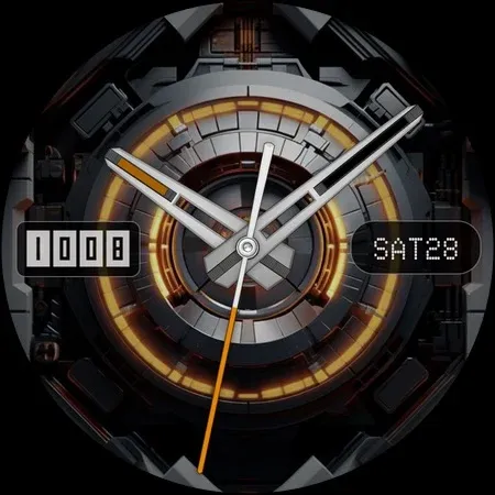 Alien Spaceship Watch Face screenshot 10
