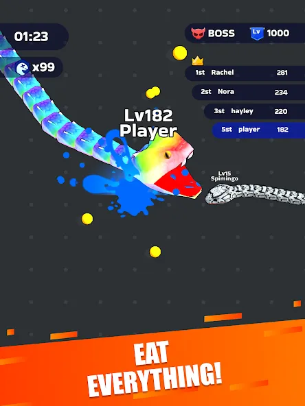 Snake Clash! screenshot 20