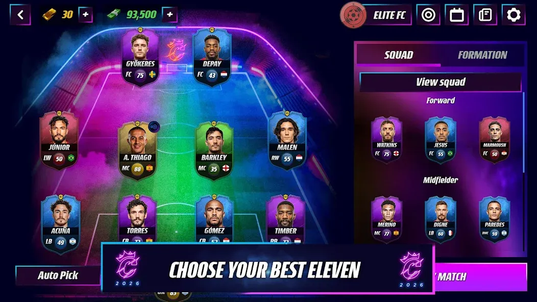 Champions Elite Football 2026 screenshot 2