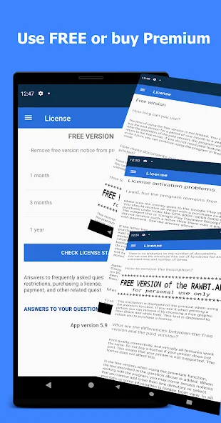 RawBT inkless print service screenshot 7