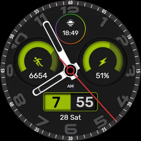 IA133 Classic Watchface screenshot 10