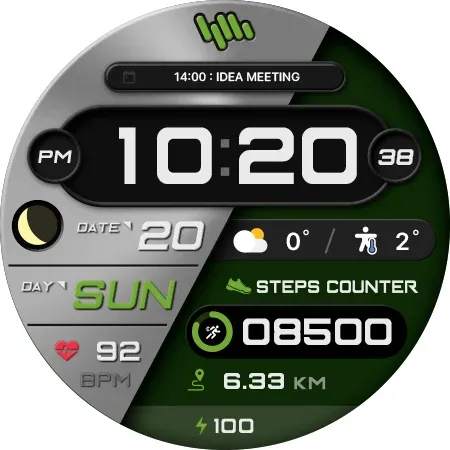 SamWatch Color Metal B screenshot 35