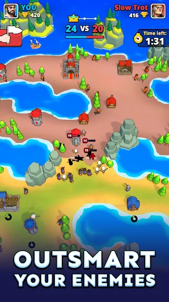 Tiny Clash! screenshot 3