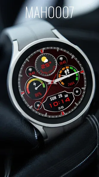 MAHO007 Wear OS Watch Face screenshot 2