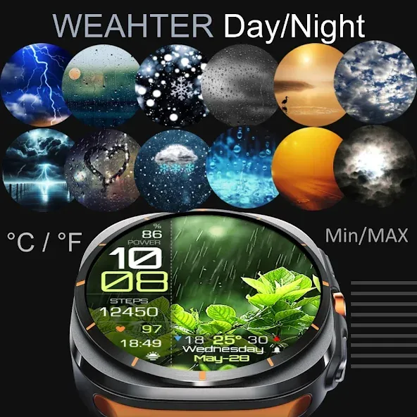Animated Weather Minimal IW09 screenshot 4