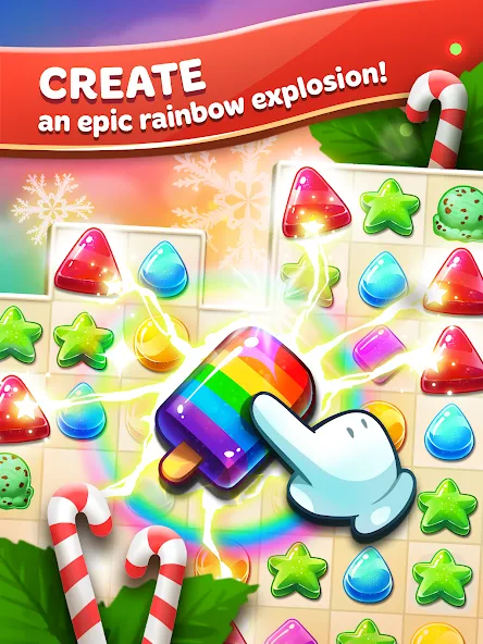 Frozen Frenzy Mania – Match 3 screenshot 8