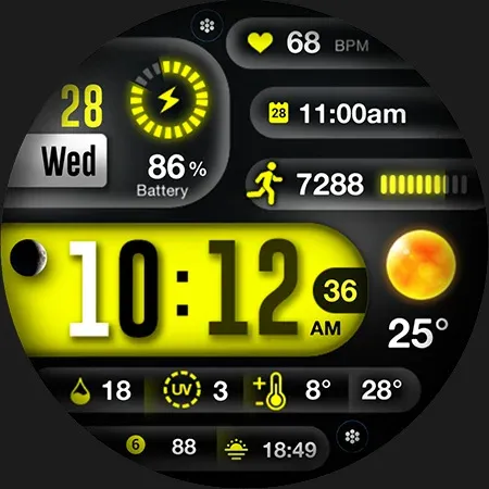 ML2U 256 Watch Face screenshot 28